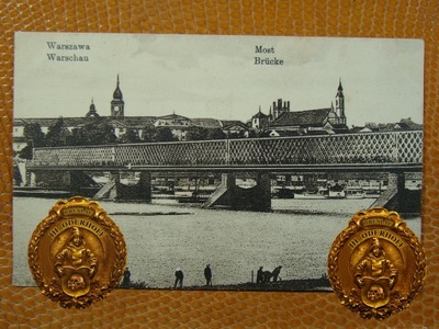 ca.1915 Warszawa Most Kierbedzia Lux Ex.R785