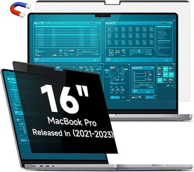 Filtr prywatyzujący do MacBook Pro 16" (2021-2023) 15D12