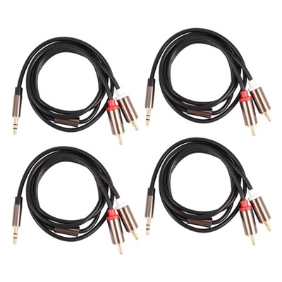 do 2 kabel Audio RCA AUX Splitter 3.5Mm Stereo z m