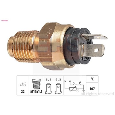 SENSOR TEMPERATURA DE LÍQUIDO REFRIGERACIÓN EPS 1.830.526  