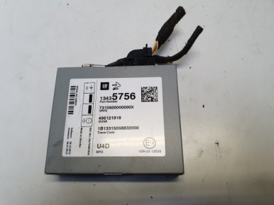 Opel zafira c модуль радио 13435756 u4d фото №1