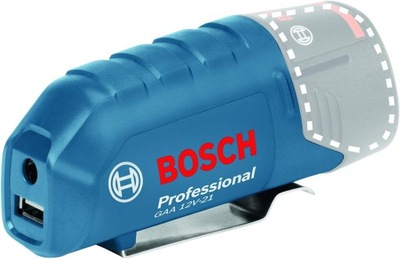 Bosch GAA 12V-21 Adapter USB do Akumulatorów 10,8V 12V Oryginał