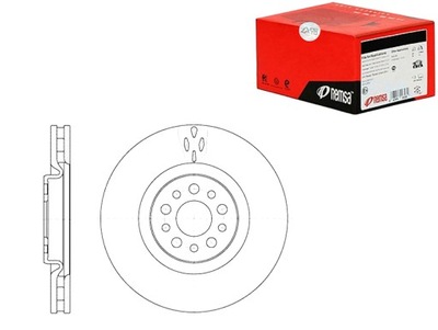 REMSA ДИСКИ ТОРМОЗНЫЕ ТОРМОЗНЫЕ 9464640587 1489738080 4246Z