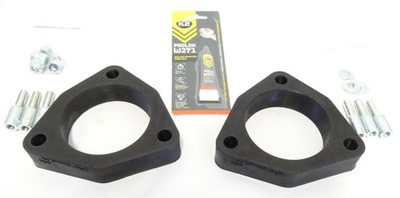 Nissan pathfinder r50 прокладки pod амортизационная стойка lift 50mm фото №1