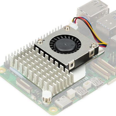 Aktywna chłodnica RASPBERRY-PI SC1148 dla Raspberry Pi 5
