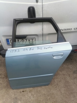 Двері лівий задня ліва задні audi a4 b6 ly5j фото №1