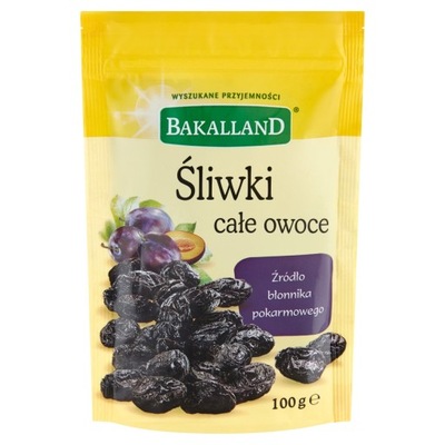 Bakalland Śliwki suszone 100 g