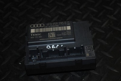 Модуль дверь задняя audi a6 c6 4f0959795e 4f0910795e фото №1