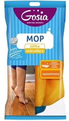 GOSIA MOP ZÓŁTA MIKROFIBRA ZAPAS 1SZT