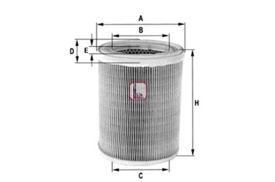 Sofima фильтр воздуха alfa romeo 159, brera, spid фото №1