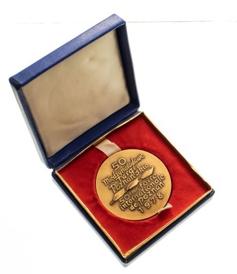 MEDAL 50 MIĘDZYNARODOWE TARGI POZNAŃSKIE 1978