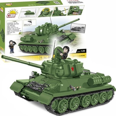 COBI 2542 Radziecki Czołg T-34/85