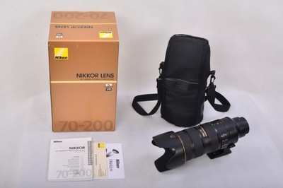Nikon AF-S Nikkor 70-200 mm 1:2.8 G ED VR II super stan