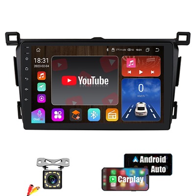 TOYOTA RAV4 2012-2018 RADIO ANDROID GPS BT 4/32GB  