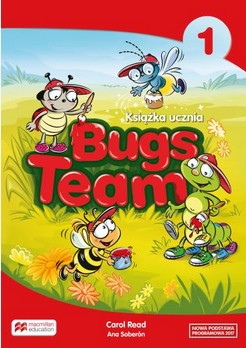 OKŁADKA NA PODRĘCZNIK BUGS TEAM KLASA 1 MACMILLAN