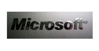 Naklejka Microsoft Metal Edition 50 x 8 mm 125