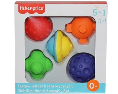 FISHER PRICE zestaw piłeczek sensorycznych