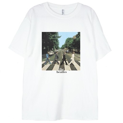 T-shirt The Beatles biała koszulka 146 15