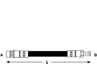 CABLE DE FRENADO LPR 96109017 HOS3134 24511103553  