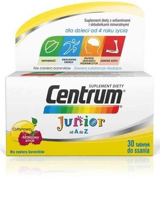 Centrum Junior, 30 tabl. do ssania