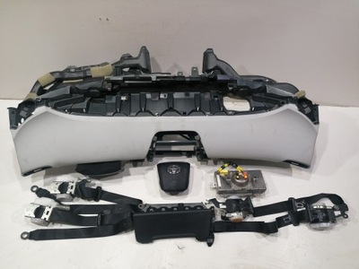 Toyota prius 4 iv приборная панель консоль подушка безопасности ремни фото №1