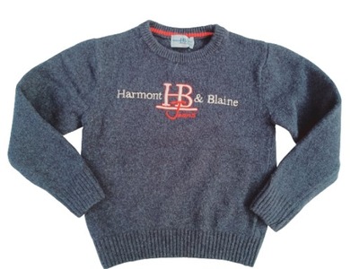 Sweterek HARMONT & BLAINE ciepły rozmiar 116