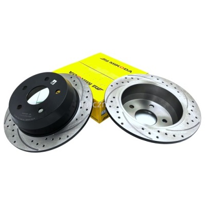 Диск mikoda gt jeep grand cherokee 2 2 задні фото №1