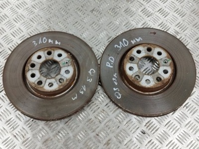 Audi q3 8u 2014 диск тормоза передний фото №1