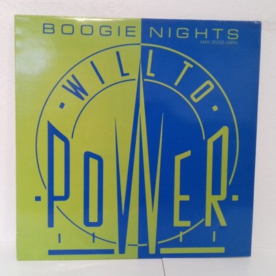 Will To Power Boogie Nights MAXI stan DOSKONAŁY