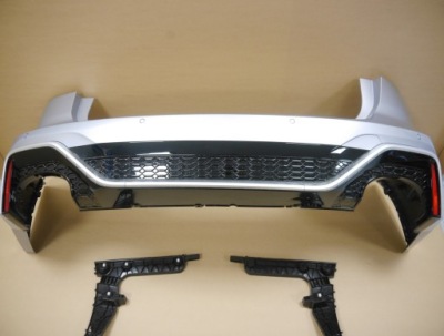 Audi rs6 c8 бампер задняя 6xpdc lz7g фото №1