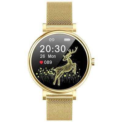 Zegarek Smartwatch Damski Rubicon SMARUB094 złoty