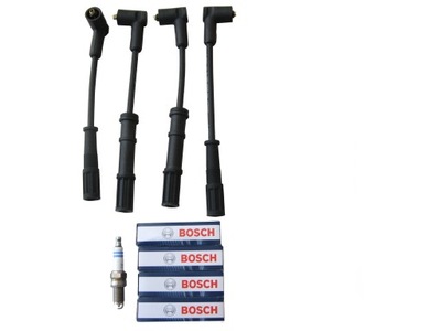 Кабелі запалювання свічки запалювання fiat 500 1.2 фото №1