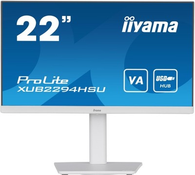 Monitor iiyama ProLite XUB2294HSU-W2 21' Full HD VA 75Hz 1ms