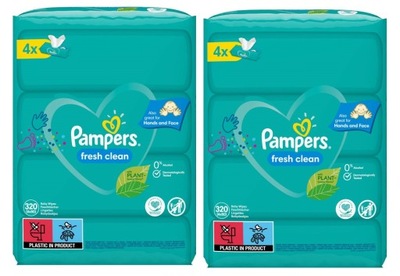 Pampers chusteczki Fresh Clean 8 x 80