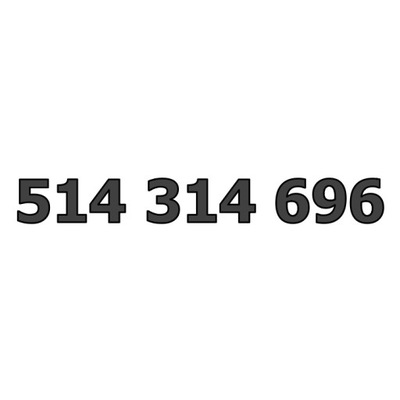 514 314 696 ZŁOTY ŁATWY NUMER Starter Orange