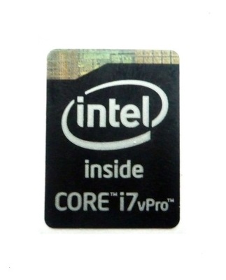 Nakl. Intel Core i7 vPro Haswell Black 15x21mm 114