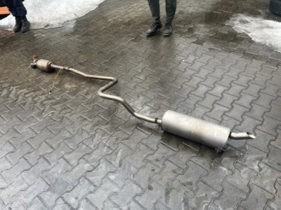 Выхлоп kompletny гаситель катализатор ford puma mk2 19- 1.0 ecoboost фото №1