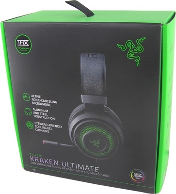 SŁUCHAWKI DLA GRACZY RAZER KRAKEN ULTIMATE CZARNE