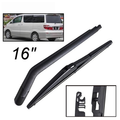 SET RAMION WIPER BLADES REAR GLASS DO TOYOTY ALPHARD AH10 2002 - 2008  