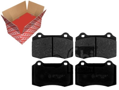 Тормозные колодки тормозные jaguar xjr 4.0 97-03 задняя febi bil фото №1