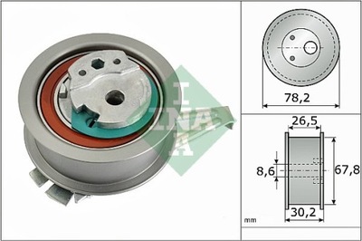 RITINĖLIS DIRŽELIO SKIRSTYMO SISTEMOS VW 1,6/2,0 TDI 12-NAPINACZA 531089410 