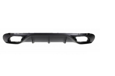 Диффузор заднего бампера alfa romeo giulia veloce 2016- фото №1