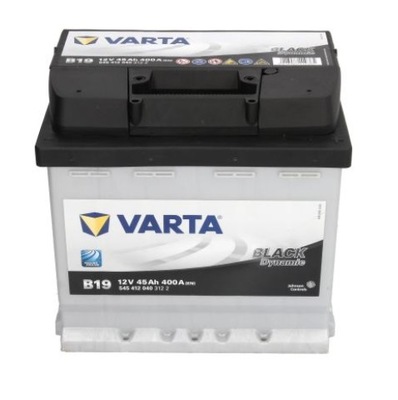 Akumulator VARTA 12V 45Ah/400A BLACK DYNAMIC (P+ biegun standardowy)