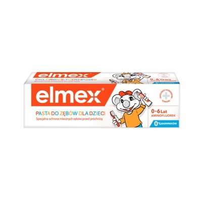 elmex Kids 0-6 lat pasta do zębów dla dzieci