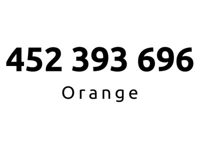 452-393-696 | Starter Orange (39 36 96) #E