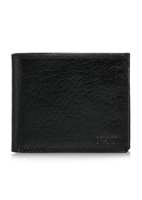 OCHNIK Czarny skórzany portfel męski PORMS-0555-99