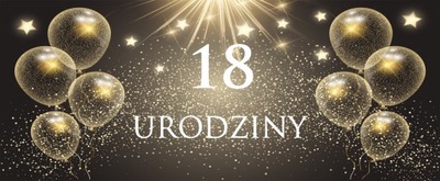 BANER 18 URODZINY