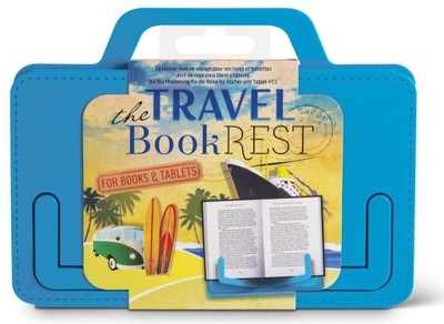 Travel Bookrest Niebieski Uchwyt Do Książki Tablet Porządny Uchwyt TABLET