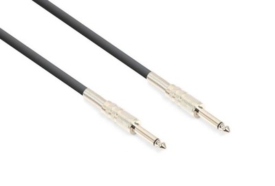 Kabel głośnikowy mono Jack- 6,3mm- Jack- 6,3mm 6m