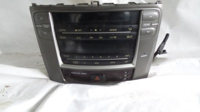 Панель кондиціонера lexus is220 аварійний середній фото №1